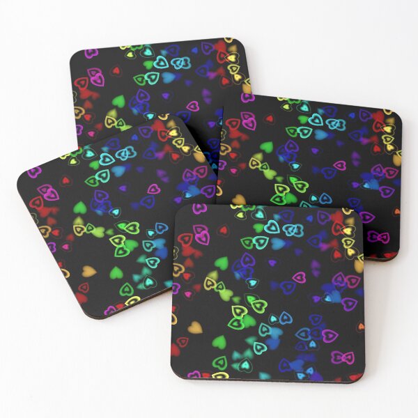 Item preview, Assorted Tiny Primary Color Hearts designed and sold by SeaChangeDesign.