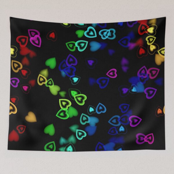 Item preview, Assorted Tiny Primary Color Hearts designed and sold by SeaChangeDesign.
