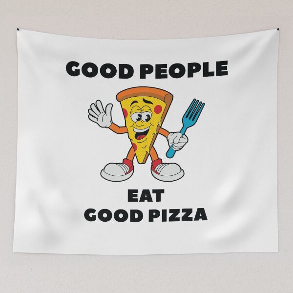 Item preview, Good People Eat Good Pizza designed and sold by jain-ravi002.