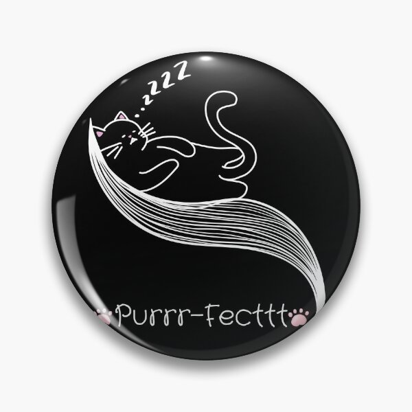 Item preview, Black Purrr-Fecttt Cat  designed and sold by SuKiShoppuMY.