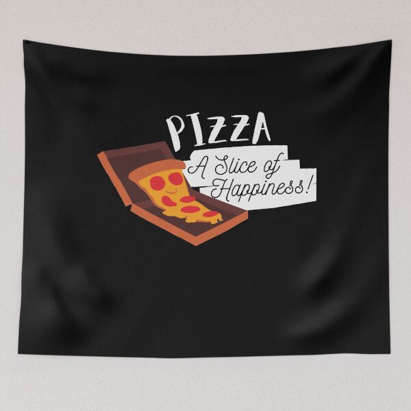 Item preview, Pizza- A Slice of Happiness designed and sold by abrill-official.