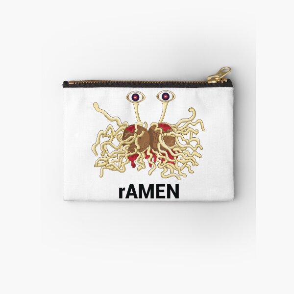 Item preview, rAMEN Flying Spaghetti  Monster pastafarianism Skeptic Atheist designed and sold by alltheprints.