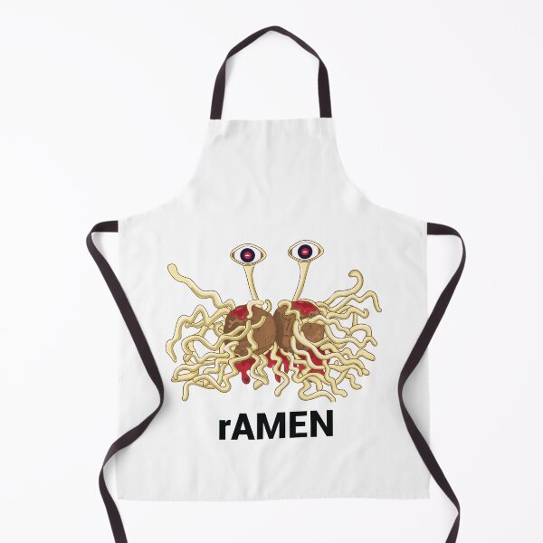 Item preview, rAMEN Flying Spaghetti Monster pastafarianism Skeptic Atheist designed and sold by alltheprints.