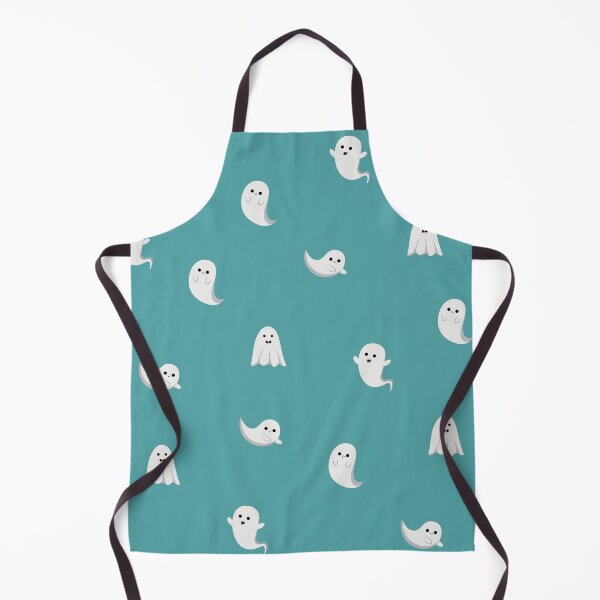 Item preview, Cute Little Ghost with blue background designed and sold by RMelissart.
