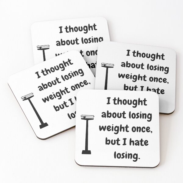 Item preview, I thought about losing weight once designed and sold by redbugdesigns.