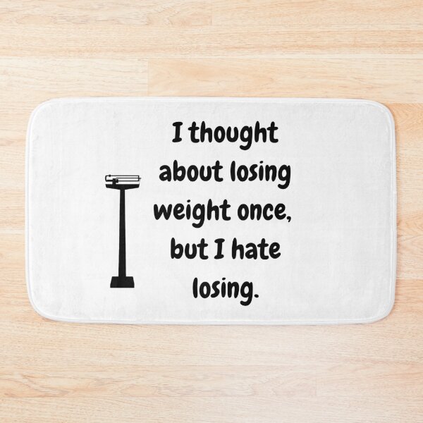 Item preview, I thought about losing weight once designed and sold by redbugdesigns.
