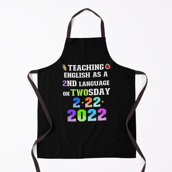 Item preview, Teaching English as a 2nd Language (ESL) on Twosday 2-22-22 February 22nd 2022 designed and sold by FlorenciaBliss.