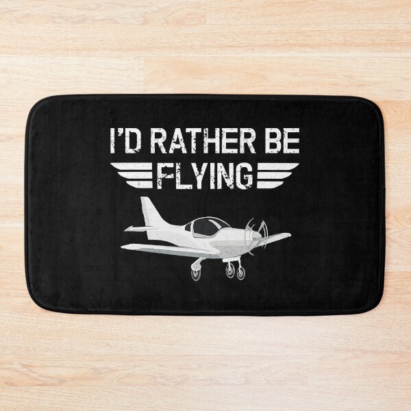 Item preview, I'd Rather Be Flying Funny Airplane Pilot designed and sold by anthonymark14.