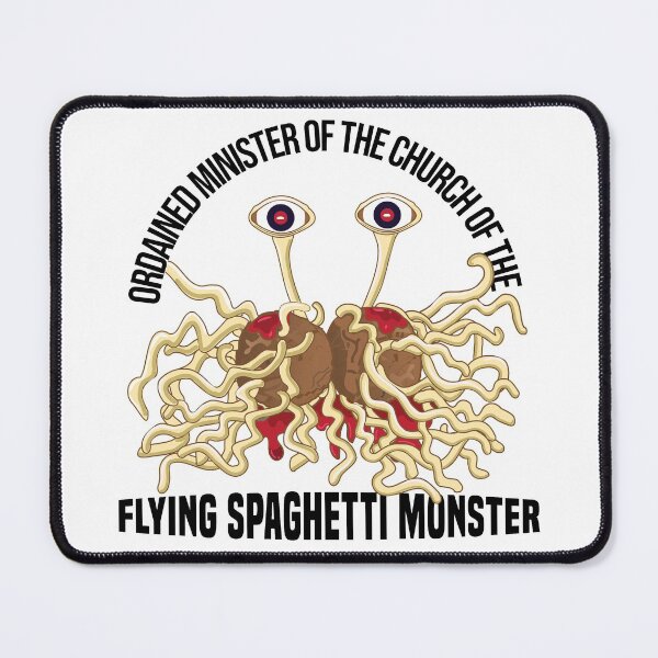 Item preview, Ordained Minister of Church of the Flying Spaghetti Monster designed and sold by alltheprints.