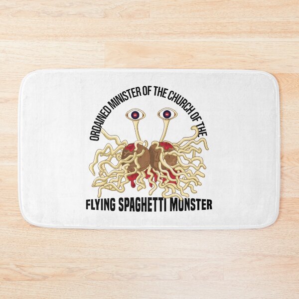 Item preview, Ordained Minister of Church of the Flying Spaghetti Monster designed and sold by alltheprints.