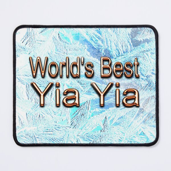 Item preview, World's Best Yia Yia Greek Grandmother  Decorative Background designed and sold by lorrinani.