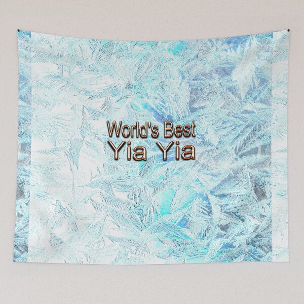 Item preview, World's Best Yia Yia Greek Grandmother  Decorative Background designed and sold by lorrinani.