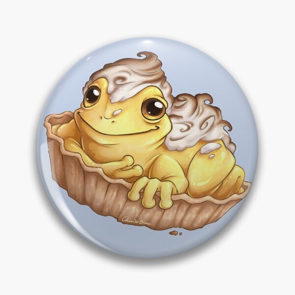 Item preview, Lemon Meringue Frog designed and sold by Cherisebombe.