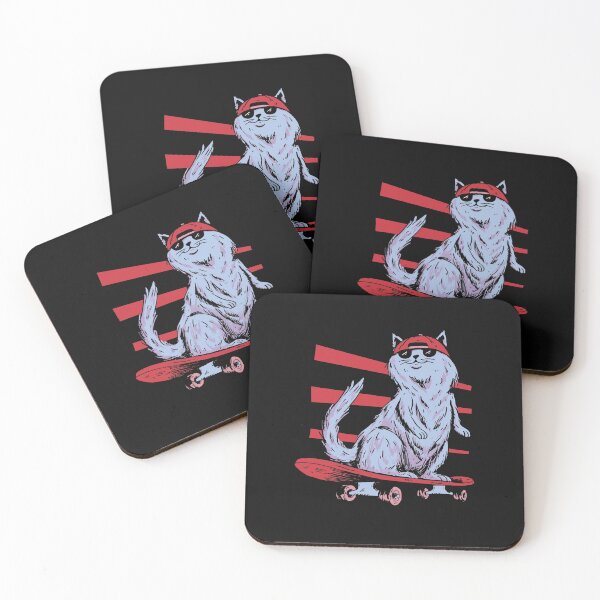 Item preview, skateboard cat designed and sold by DerSenat.