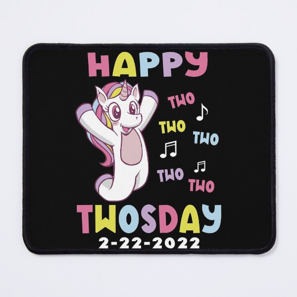 Item preview, Happy Twosday - Tuesday February 22nd 2022 Unicorn designed and sold by Fabvity.