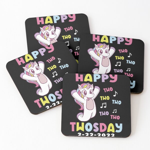 Item preview, Happy Twosday - Tuesday February 22nd 2022 Unicorn designed and sold by Fabvity.