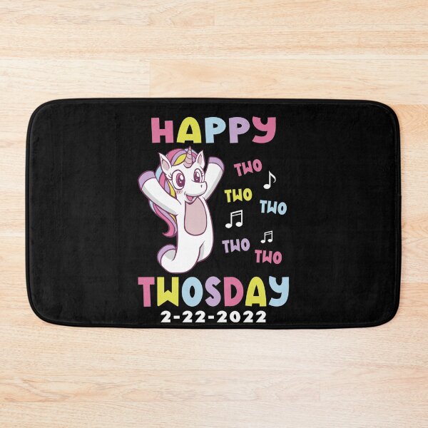 Item preview, Happy Twosday - Tuesday February 22nd 2022 Unicorn designed and sold by Fabvity.