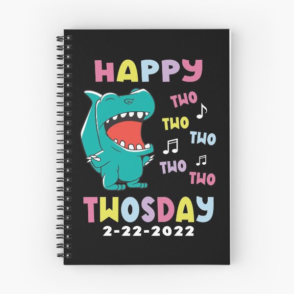 Item preview, Happy Twosday -Tuesday February 22nd 2022 Dinosaur designed and sold by Fabvity.