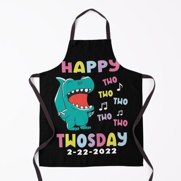 Item preview, Happy Twosday -Tuesday February 22nd 2022 Dinosaur designed and sold by Fabvity.