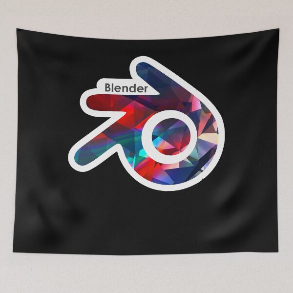 Item preview, Blender Logo (with white outline) Classic T-Shirt.png designed and sold by sandrbin.