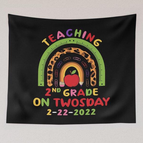 Item preview, Teaching 2nd Grade On Twosday 2-22-2022 designed and sold by Fabvity.