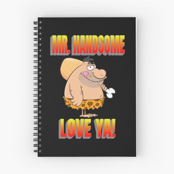 Item preview, MR HANDSOME, LOVE CAVEMAN, CAVEMAN VALENTINE, DORKY VALENTINE GIFT, designed and sold by R B Chrystal.