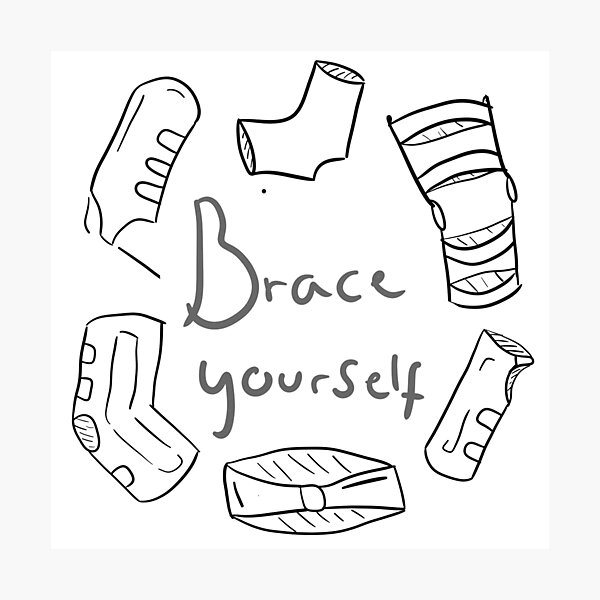 Item preview, Brace yourself! designed and sold by thespoonieshop.