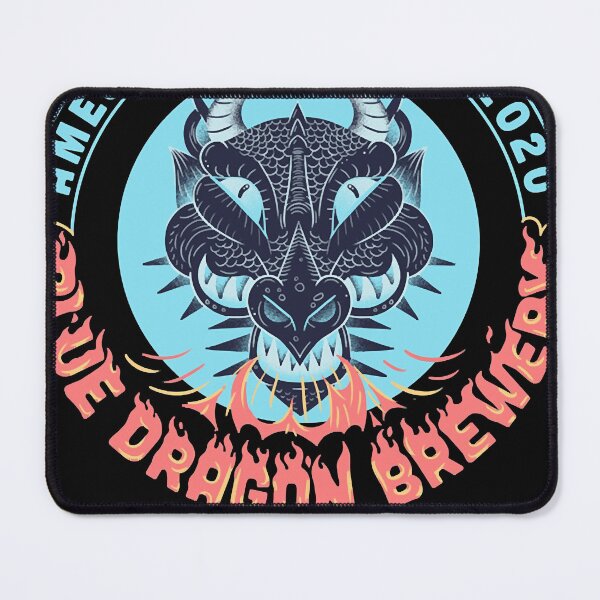 Item preview, Blue Dragon Brewery Logo Classic T-Shirt.png designed and sold by sandrbin.