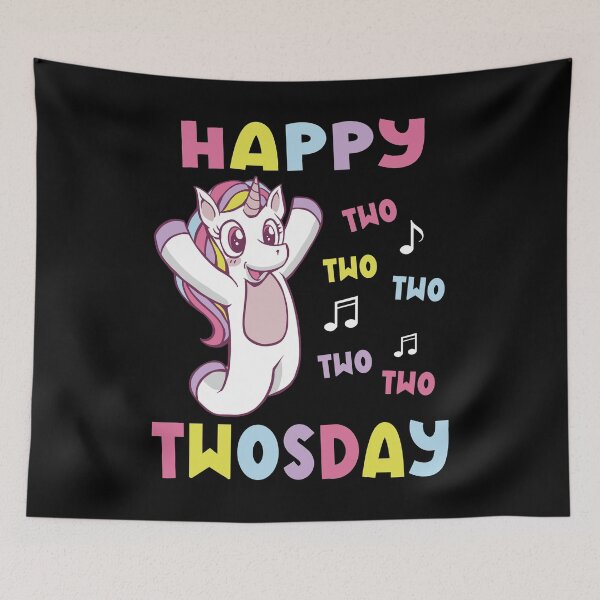 Item preview, Happy Twosday Tuesday February 22nd 2022 Unicorn designed and sold by Fabvity.