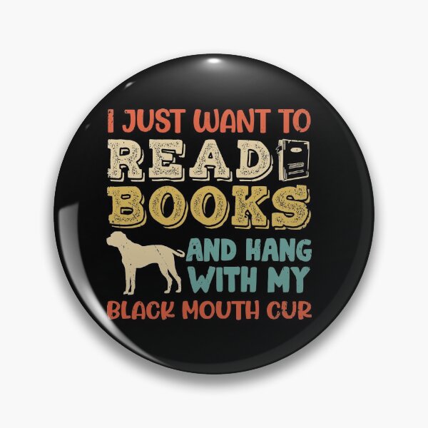 Item preview, Black Mouth Cur Dog Dad Mom And Book Lover designed and sold by rafaeltto.