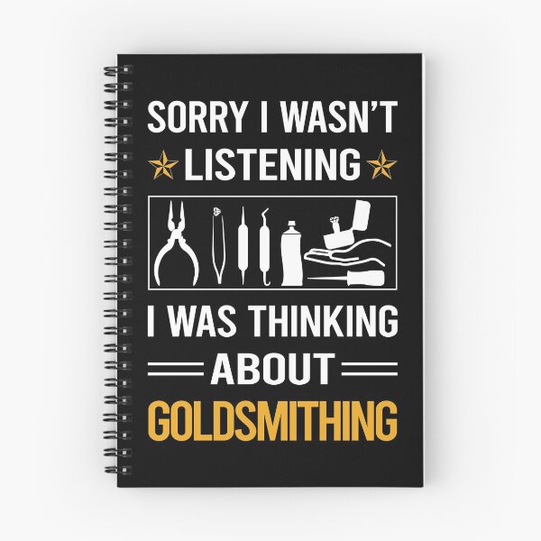Item preview, Funny Listening Goldsmithing Goldsmith designed and sold by fatherbarliman.