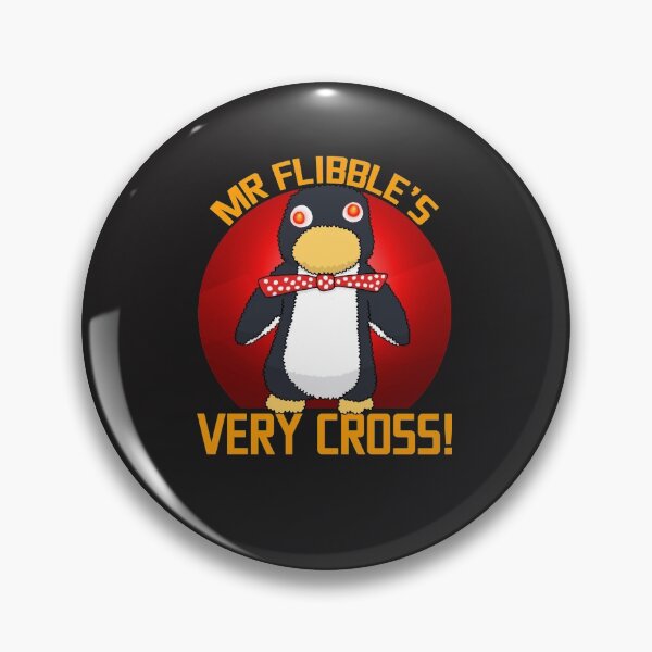 Item preview, Mr Flibble&x27;s Very Cross... Sticker designed and sold by VanessaOrth.