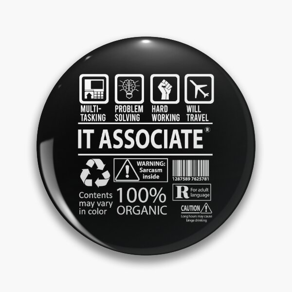 Item preview, It Associate T Shirt - MultiTasking Certified Job Gift Item Tee designed and sold by andahanson.