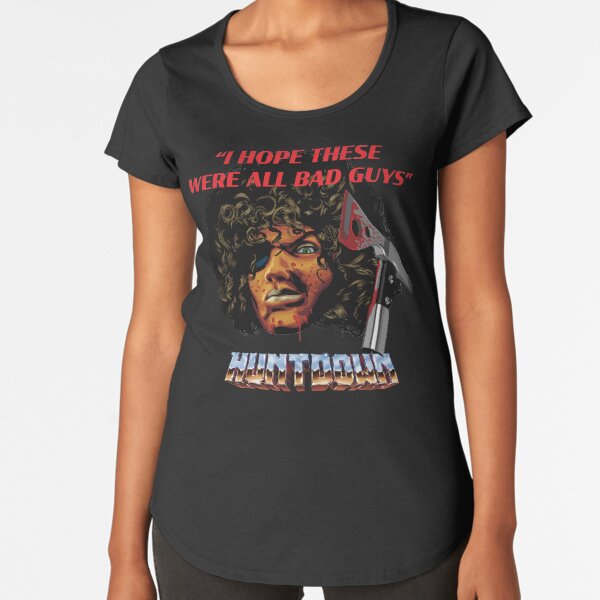 Huntdown – Anna Conda with Tomahawk Premium Scoop T-Shirt