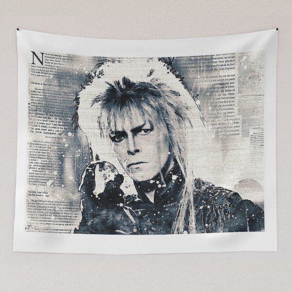 Item preview, vintage the goblin king Labyrinth poster poster designed and sold by paulrdelvalle.