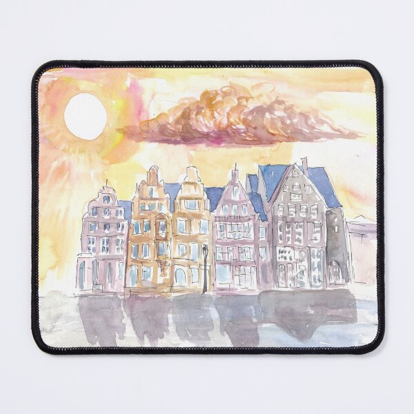 Item preview, Bremen Germany Marketplace Scene with Historic Hanse Houses designed and sold by artshop77.