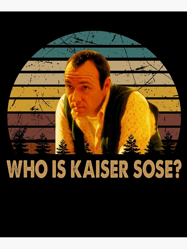 KEYSER SOZE (the devil) Poster for Sale by mayerarts