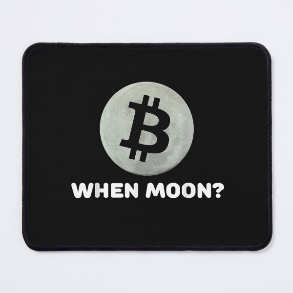 Item preview, When Moon_ Crypto HODL To The Moon Bitcoin T-Shirt designed and sold by Chambers-Avara.