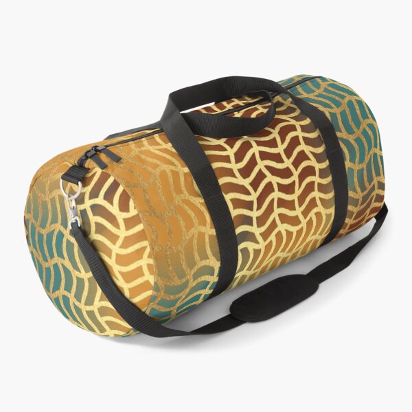 Item preview, Gold wavy mesh pattern designed and sold by lents.