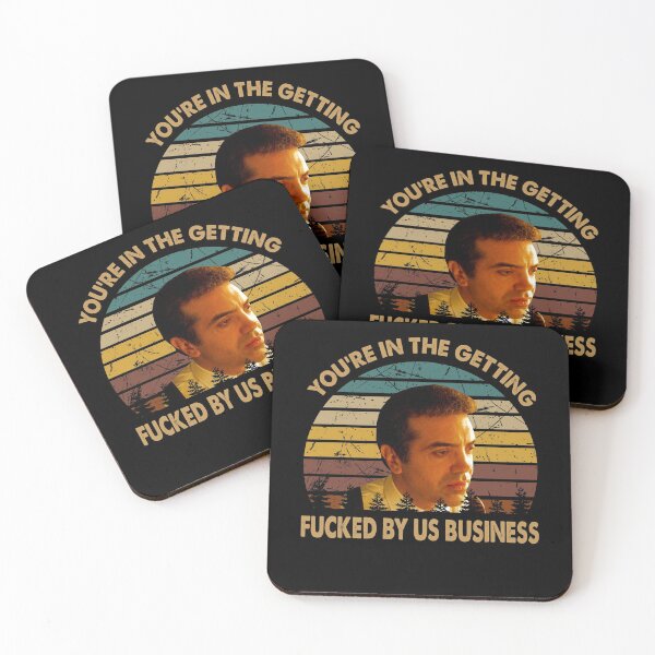 Item preview, You're the getting fucked by us business poster designed and sold by Carvalho1592.