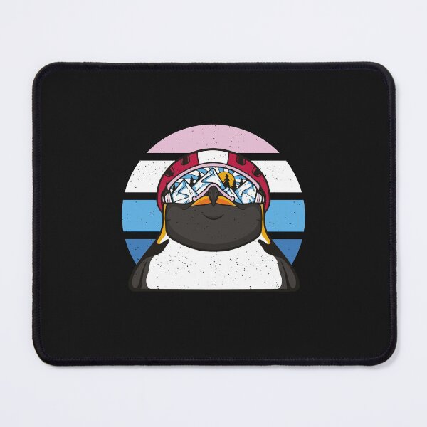 Item preview, penguin skier designed and sold by DerSenat.
