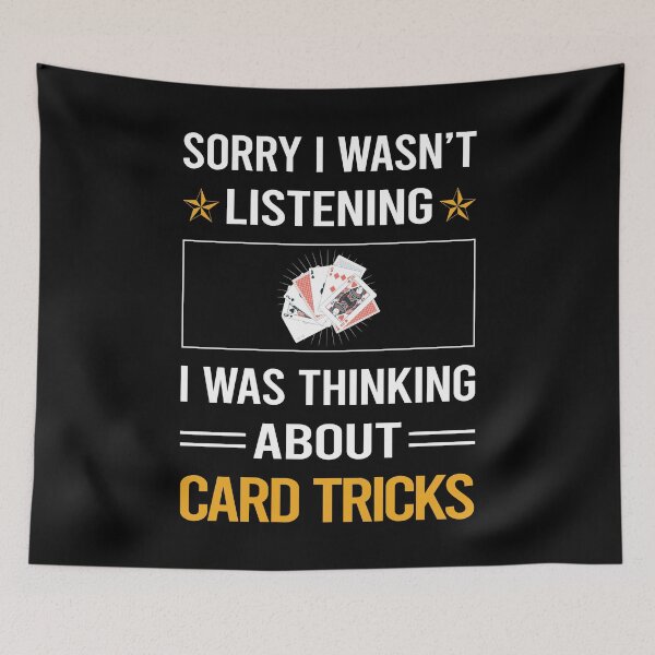 Item preview, Funny Listening Card Manipulation Trick Tricks designed and sold by jiggleterrified.