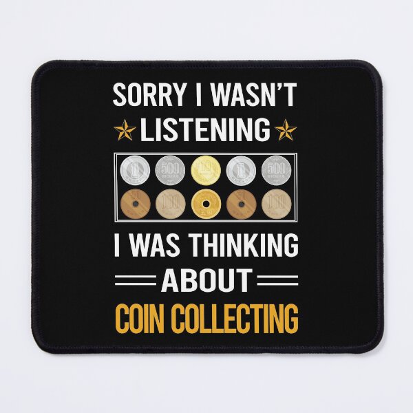 Item preview, Funny Listening Coin Collecting Coins designed and sold by jiggleterrified.