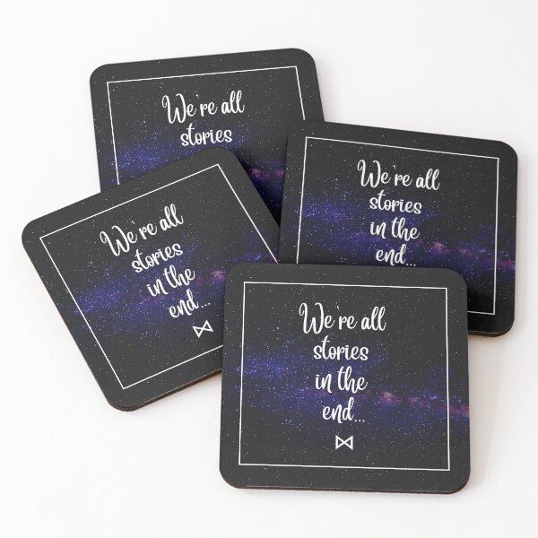 Item preview, We're all stories in the end... designed and sold by WhiskeySparkle.