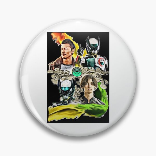 Artikelvorschau, BirthReBirth - Kamen Rider OOO Geburt und Prototyp nebeneinander Fotodruck entworfen und verkauft von AntoniofCaruso.