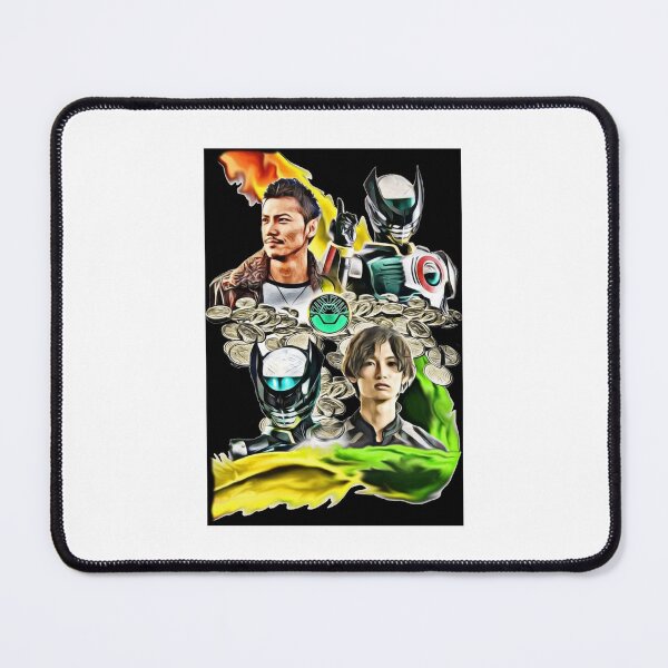 Item preview, BirthReBirth - Kamen Rider OOO Birth and Prototype Side-by-Side Photographic Print designed and sold by AntoniofCaruso.
