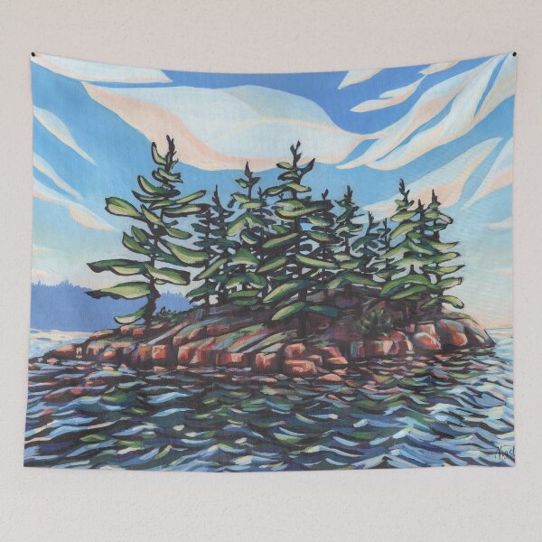 Item preview, Morning Kayak Trip Tobermory Ontario designed and sold by The Willow Of  Rain City.