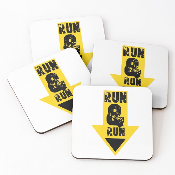 Item preview, 【Text yellow & black】Run & Run designed and sold by wSmileFlowerw.