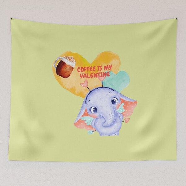 Item preview, Coffee is my valentine designed and sold by silveregale.
