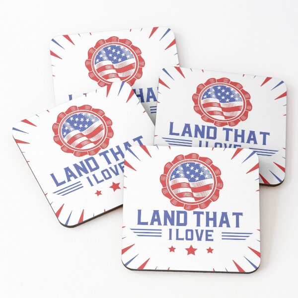 Item preview, Land that I Love - Independence Day of America designed and sold by Sushee Store.